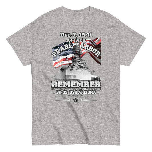 Pearl Harbor USS ARIZONA BB-39 tee,USS ARIZONA Battleship T-shirt,USS ARIZONA Tee,Remember USS ARIZONA t-shirt, USS ARIZONA memorial tee,comancha tee,