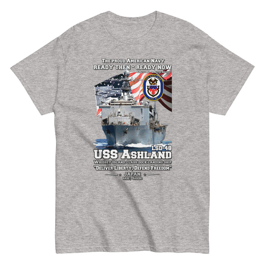 USS ASHLAND veterans t-shirt,USS ASHLAND LSD-48 t-shirt, US Navy veterans tee, US navy T-shirt,US Navy Veterans T-shirt, Comancha Navy T-shirt Shop,