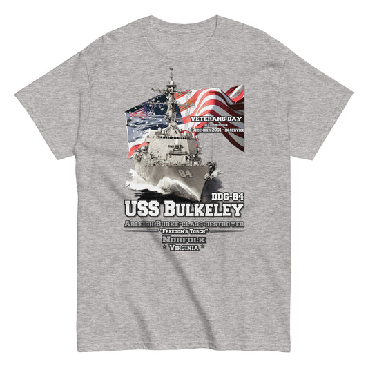 USS BULKELEY veterans t-shirt,USS BULKELEY DDG-84 t-shirt, US navy t-shirt, US navy veterans t-shirt, Destroyer US Navy Veterans T-shirt Comancha Navy Ship T-shirt,
