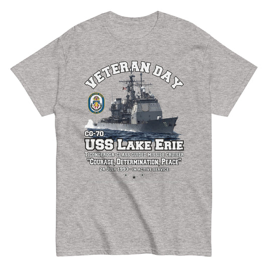 USS LAKE ERIE tee,CG-70 tee, US Navy veterans tee,comancha,US Navy Cruiser Veterans T-shirt, USS LAKE ERIE CG-70 T-shirt,