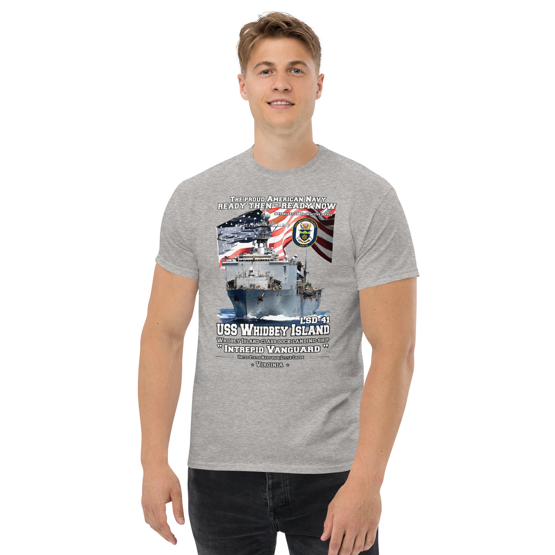 USS WHIDBEY ISLAND tee, US Navy Dock Landing Ship Veterans T-shirt, USS WHIDBEY ISLAND LSD-41 T-shirt,USS WHIDBEY ISLAND veterans tee,comancha graphics,us navy tees,