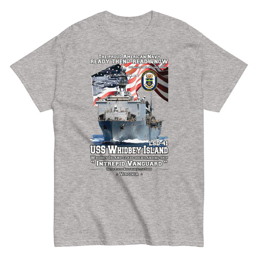 USS WHIDBEY ISLAND tee, US Navy Dock Landing Ship Veterans T-shirt, USS WHIDBEY ISLAND LSD-41 T-shirt,USS WHIDBEY ISLAND veterans tee,comancha graphics,us navy tees,