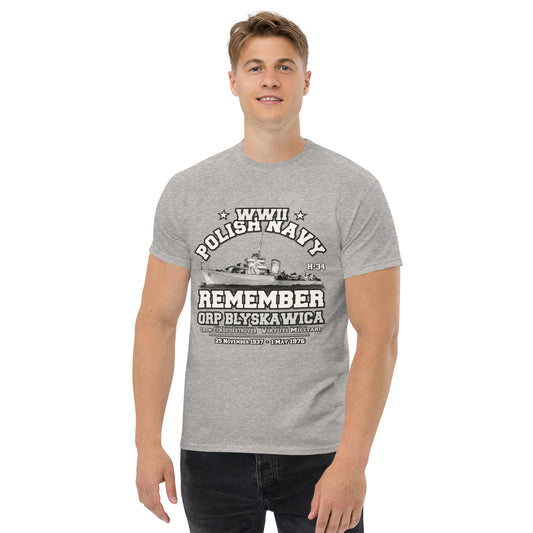ORP BLYSKAWICA t-shirt, ORP BLYSKAWICA niszczyciel t-shirt,ORP BLYSKAWICA Polska Marynarka Wojenna T-Shirt, ORP BLYSKAWICA T-Shirt, comancha tee,