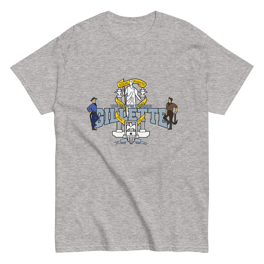 Gillette t-shirt,Wyoming T-shirt Comancha Graphics,