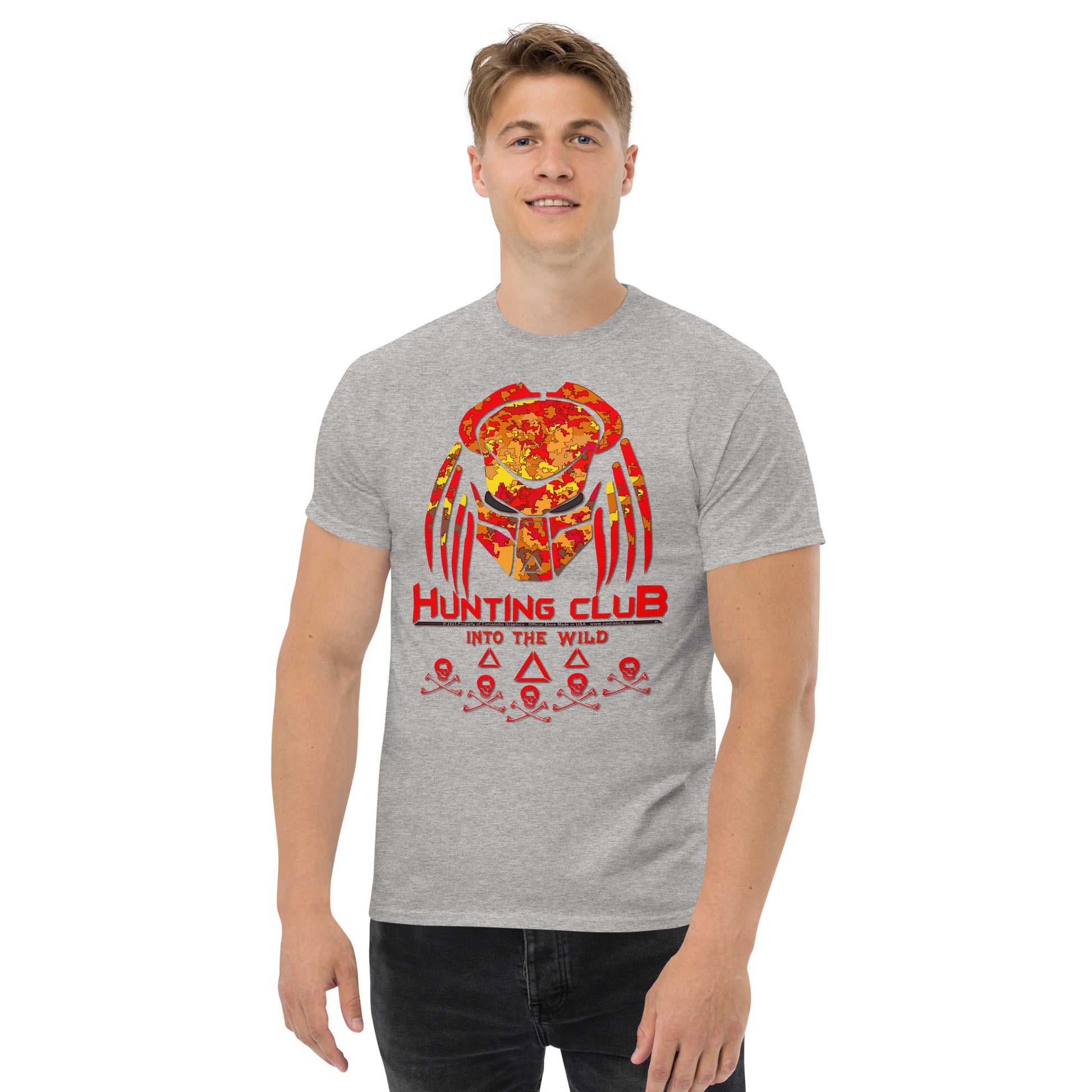 Hunting Club tee, Hunting T-shirt, Best hunting T-shirt,Predator t-shirt, Predator hunting tee,comancha,