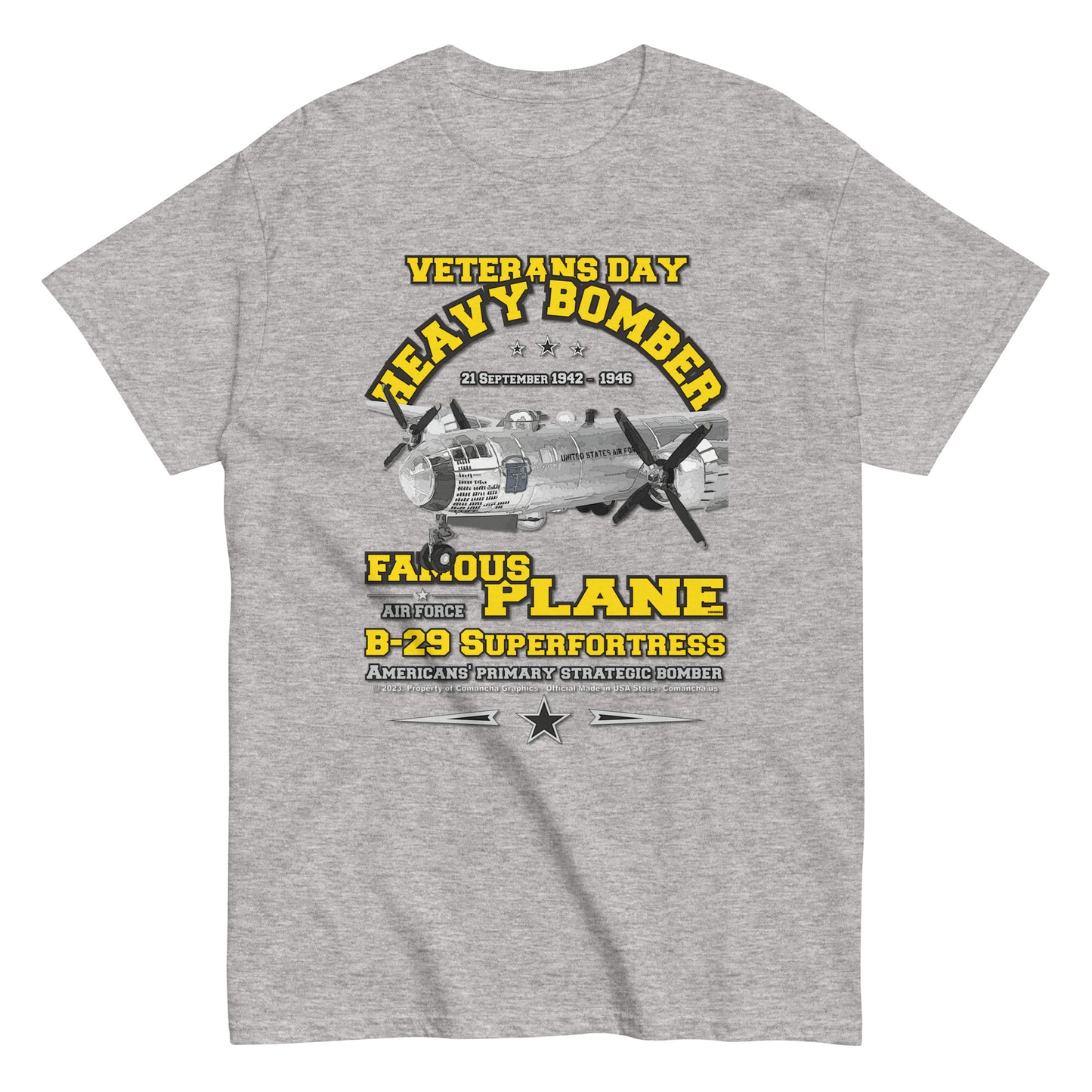 B-29 Superfortress T-Shirt,B-29 bomber t-shirt,US air force t-shirt,comancha t-shirt,veterans day t-shirt,
