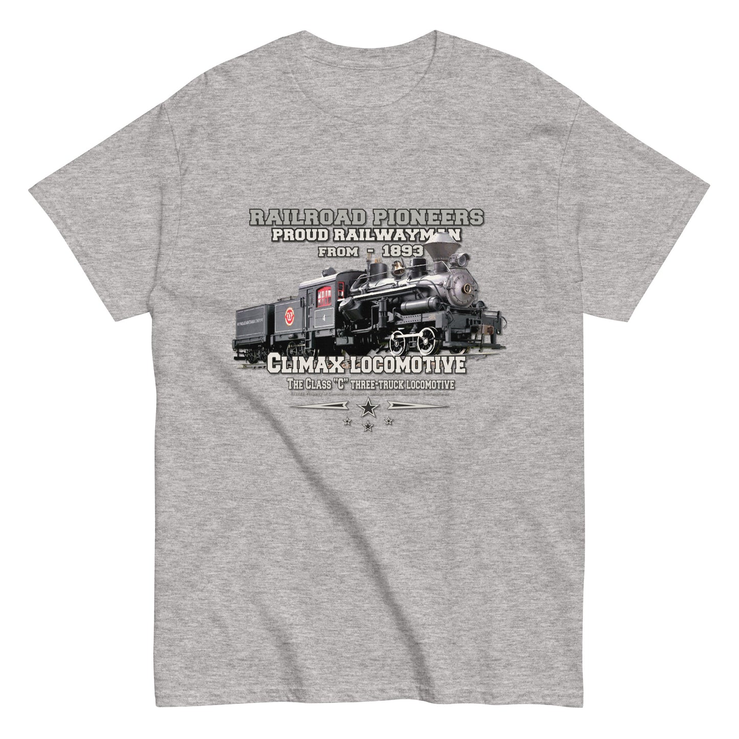 CLIMAX Steam Locomotive T-shirt