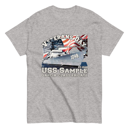 USS Sample FF-1048 Frigate T-shirt