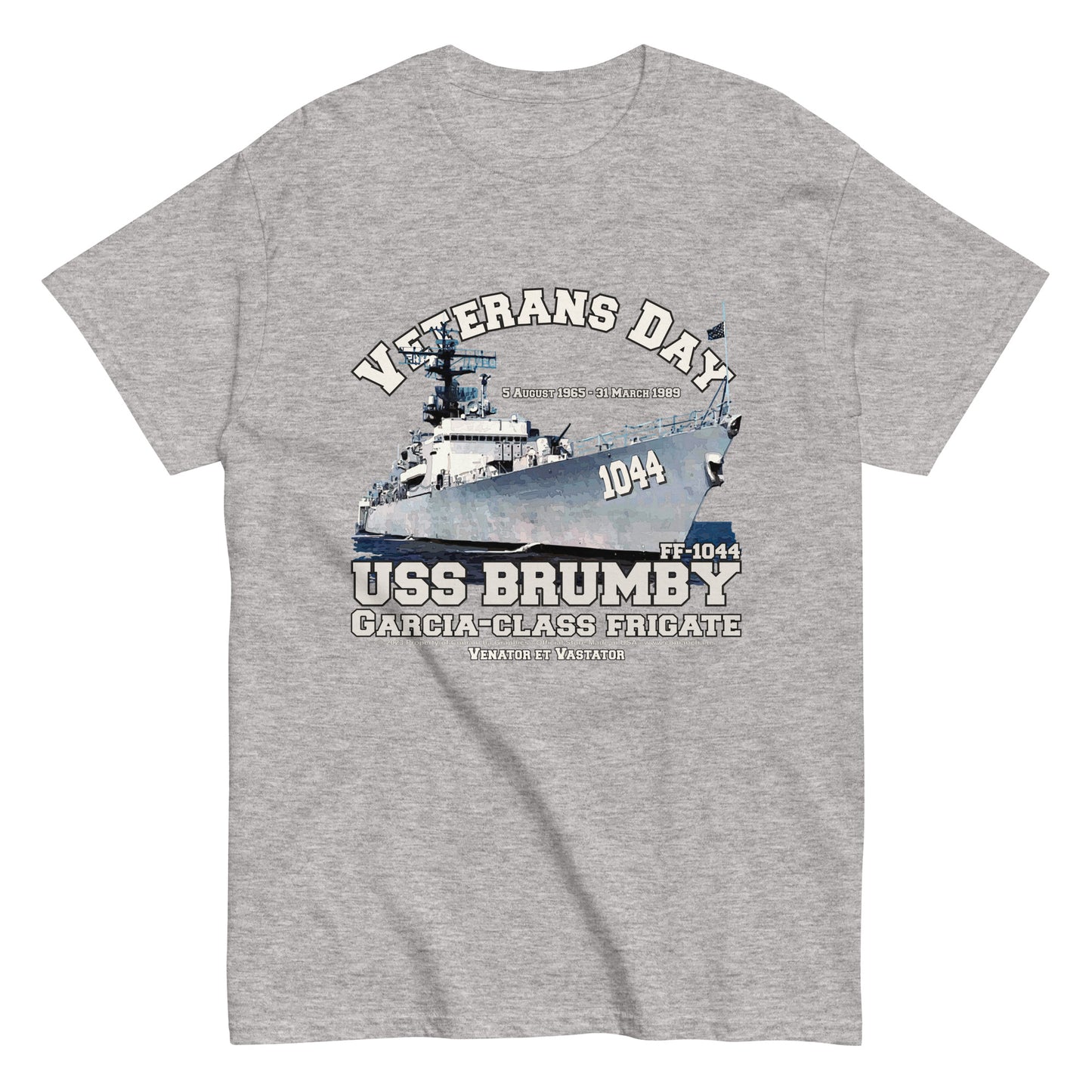 USS BRUMBY t-shirt,USS BRUMBY veterans t-shirt,USS BRUMBY FF-1044 Frigate T-shirt,comancha graphics tee,