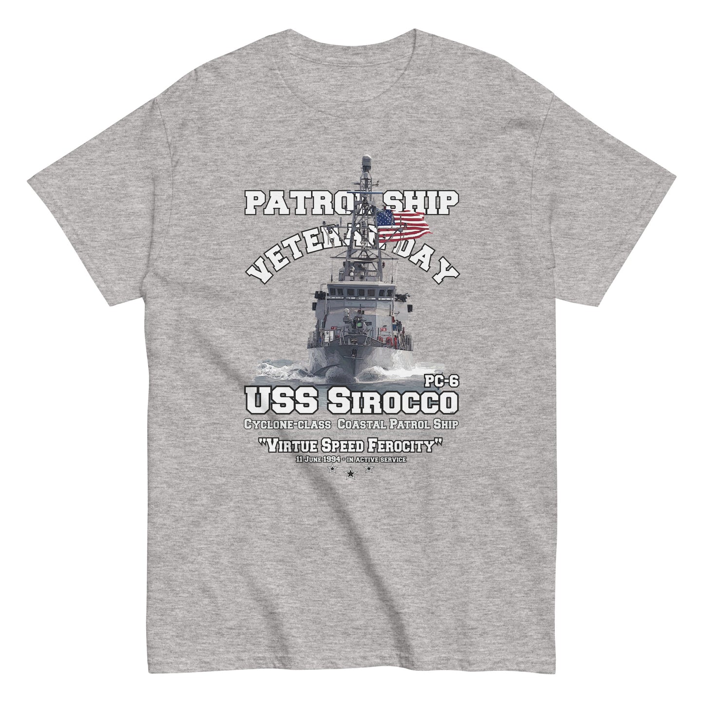 USS SIROCCO PC-6 T-shirt