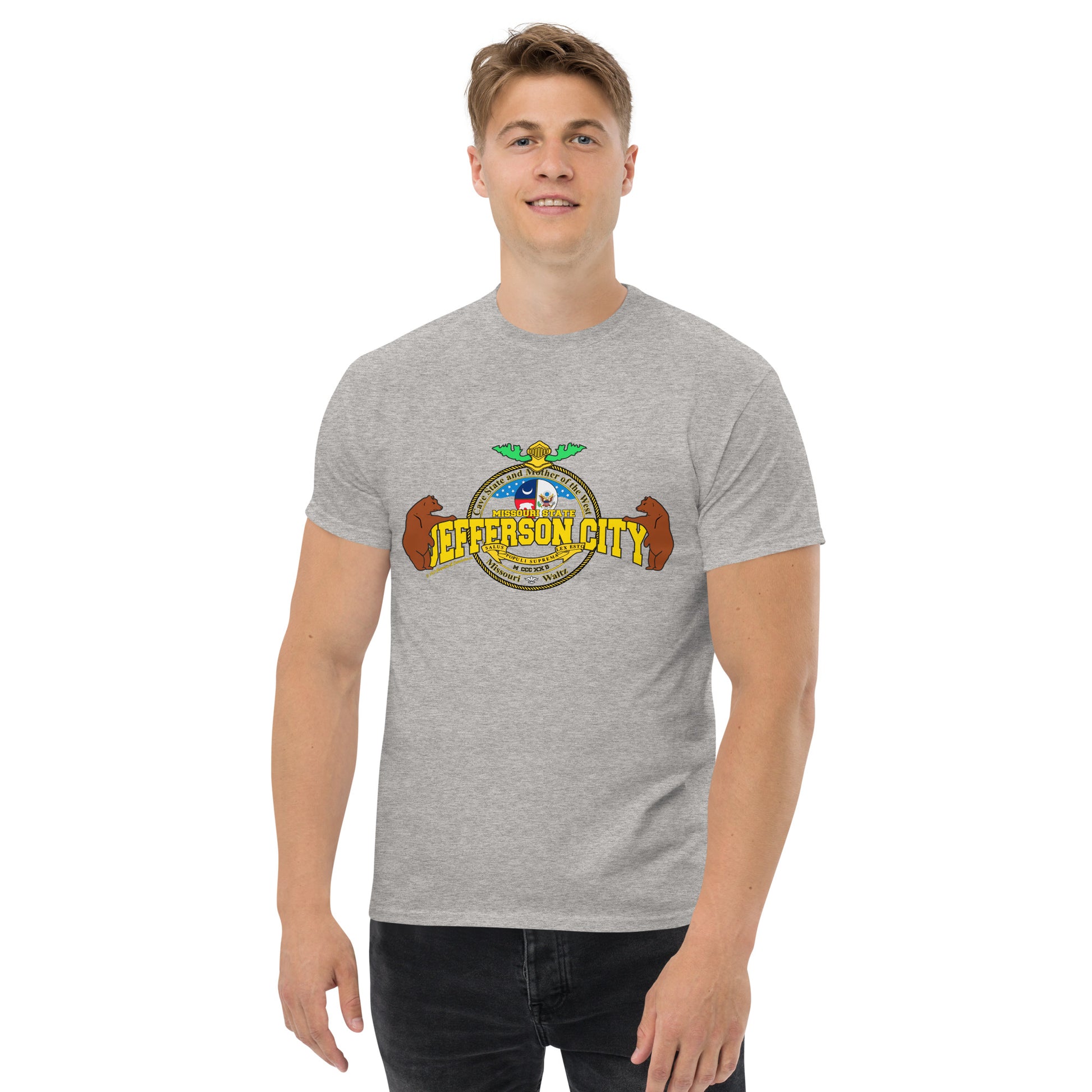 Jefferson City tee, Missouri State T-shirt, Comancha tee,