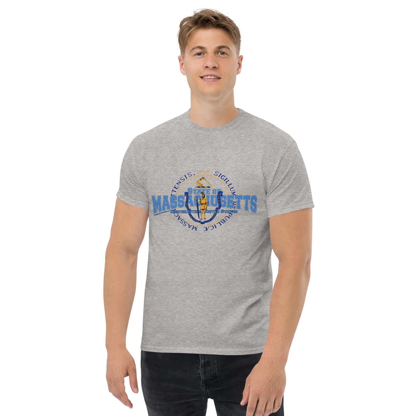 State of Massachusetts T-shirt, Comancha.us T-shirts,