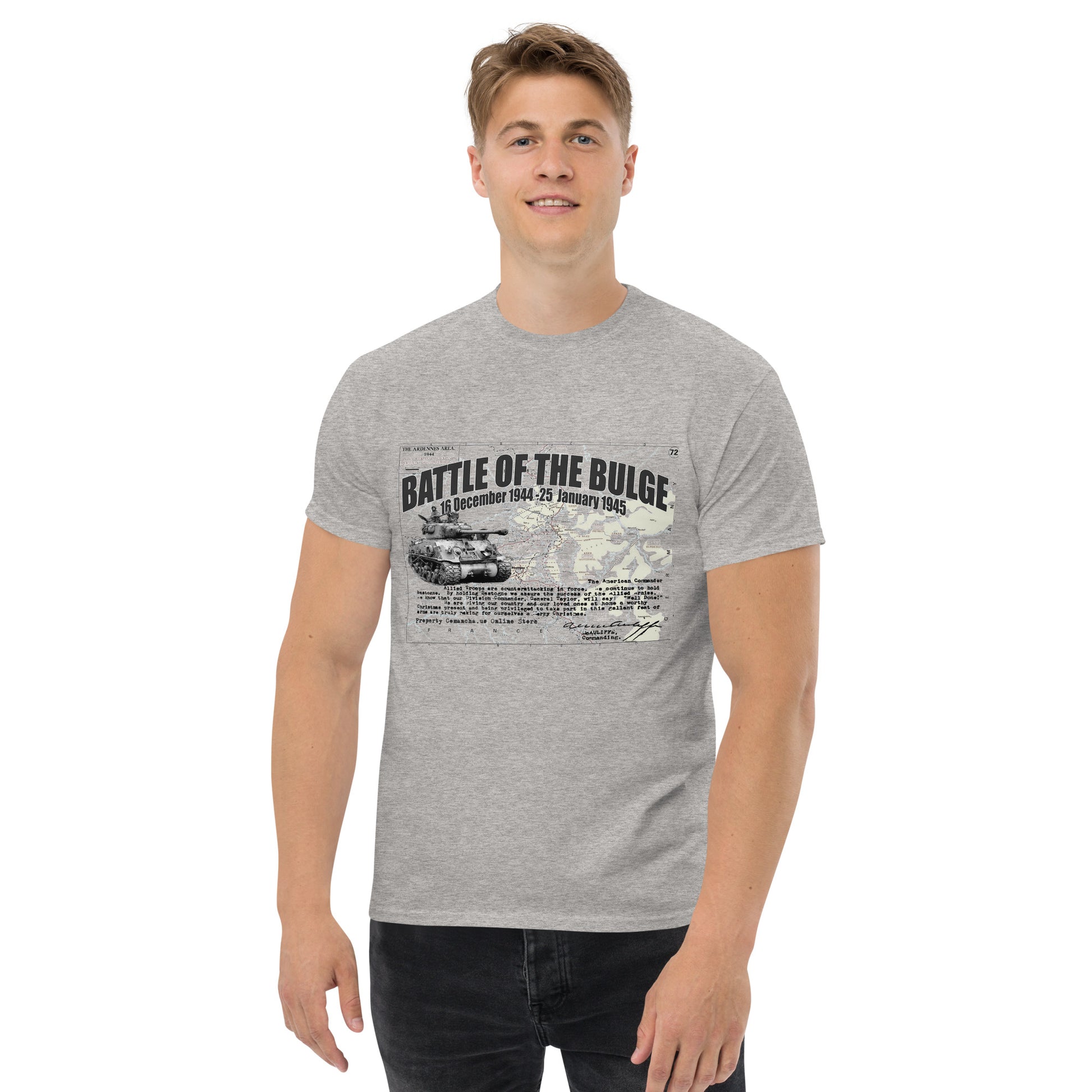 Battle of the Bulge Veterans T-shirt, Comancha Graphics Online Store,