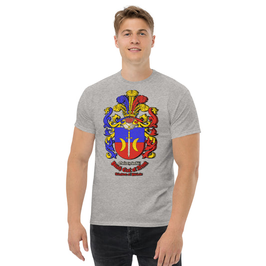 Ostaszewski Herb Koszulka, Herb Rodowy Koszulka, Ostaszewski Coat of Arms tee, Comancha graphics,
