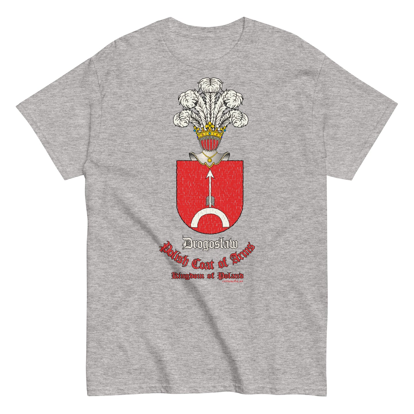 Drogoslaw Herb Koszulka, Herb Rodowy Koszulki, Drogoslaw coats of arms t-shirt, Comancha Graphics,