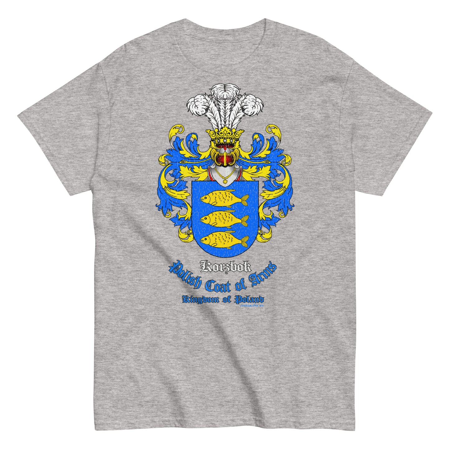 Korzbok Herb Koszulka, Polskie Herby Rodowe Koszulki, Korzbok coats of arms t-shirt, Comancha Graphics,