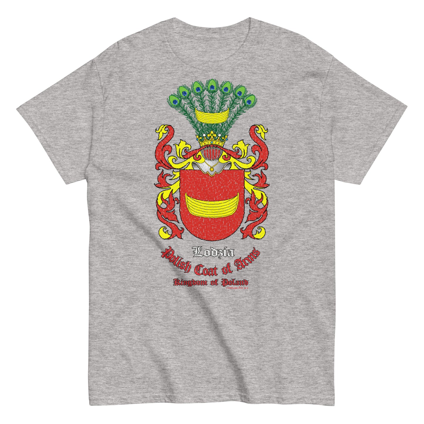 Lodzia Herb Koszulka, Polskie Herby Rodowe Koszulki, Lodzia coats of arms t-shirt, Comancha Graphics,