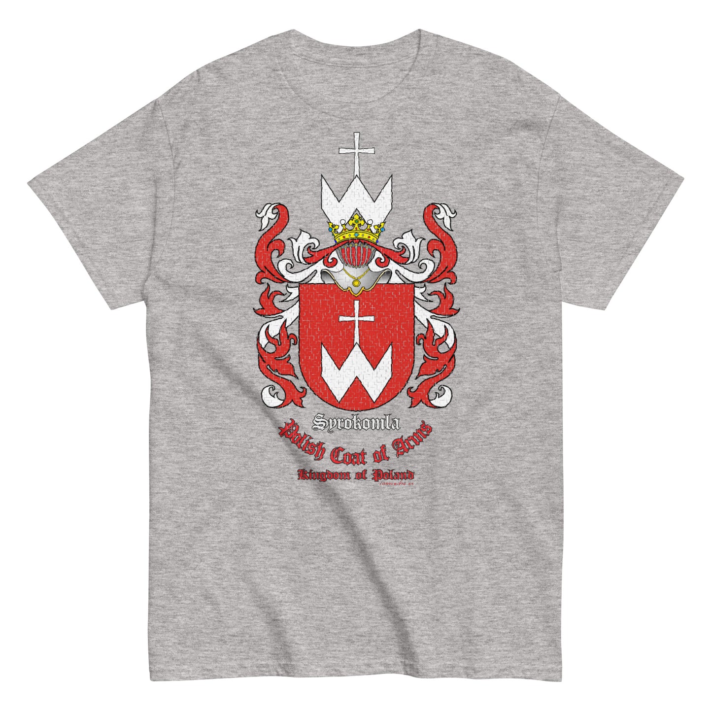 Syrokomla Herb szlachecki Koszulka, Polski herb rodowy koszulki, Syrokomla coats of arms t-shirt, Comancha Graphics,