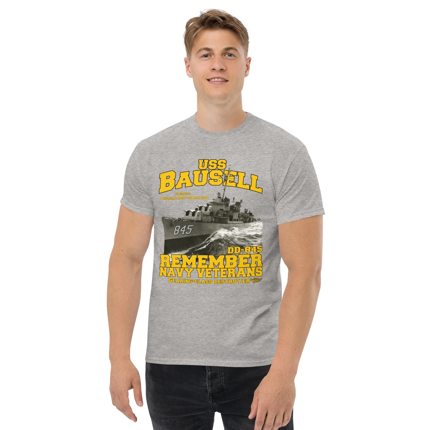 USS Bausell DD-845 Shipmates t-shirt