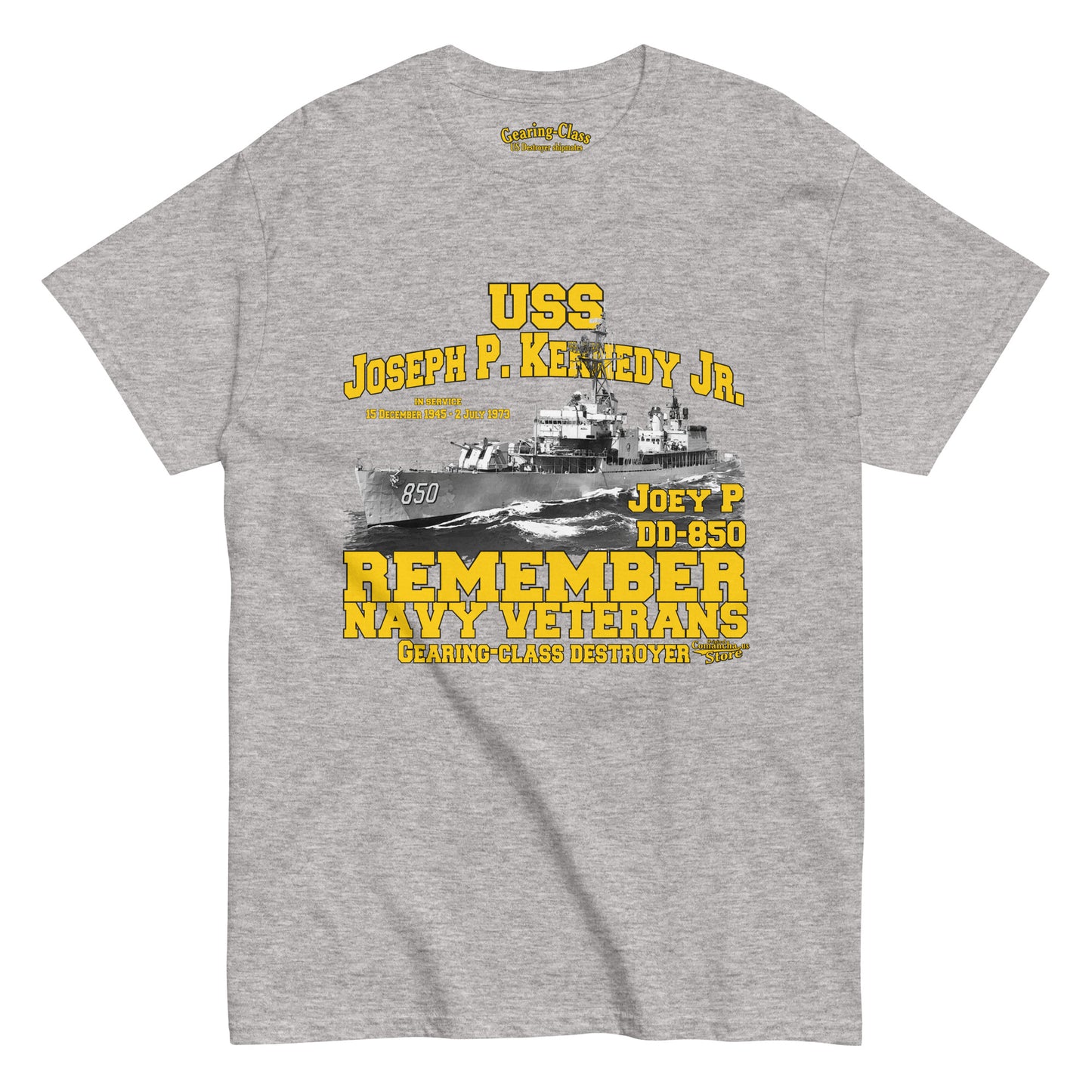 USS Joseph P. Kennedy Jr. DD-850 Destroyer tee