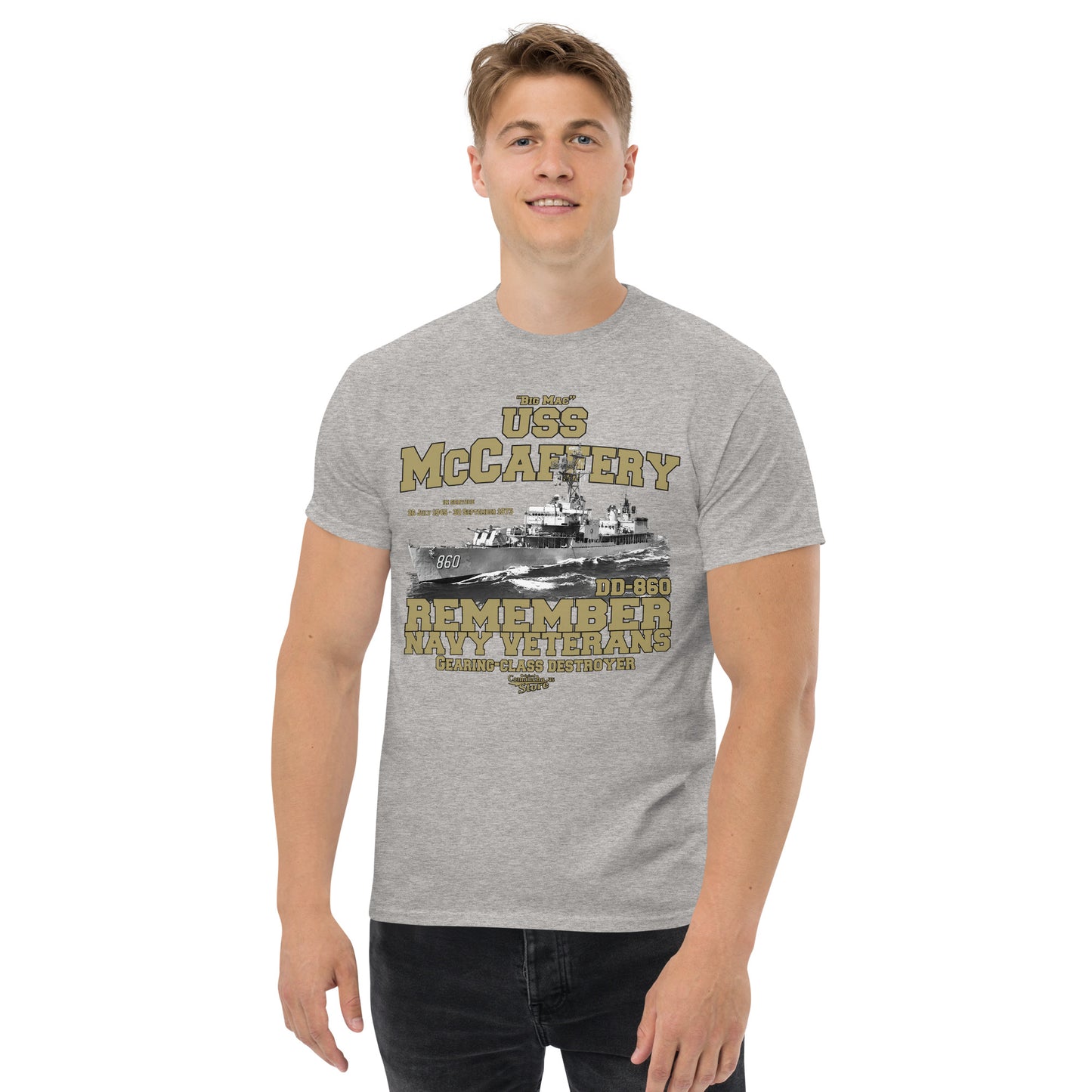 USS McCaffery DD-860 Destroyer T-shirt,