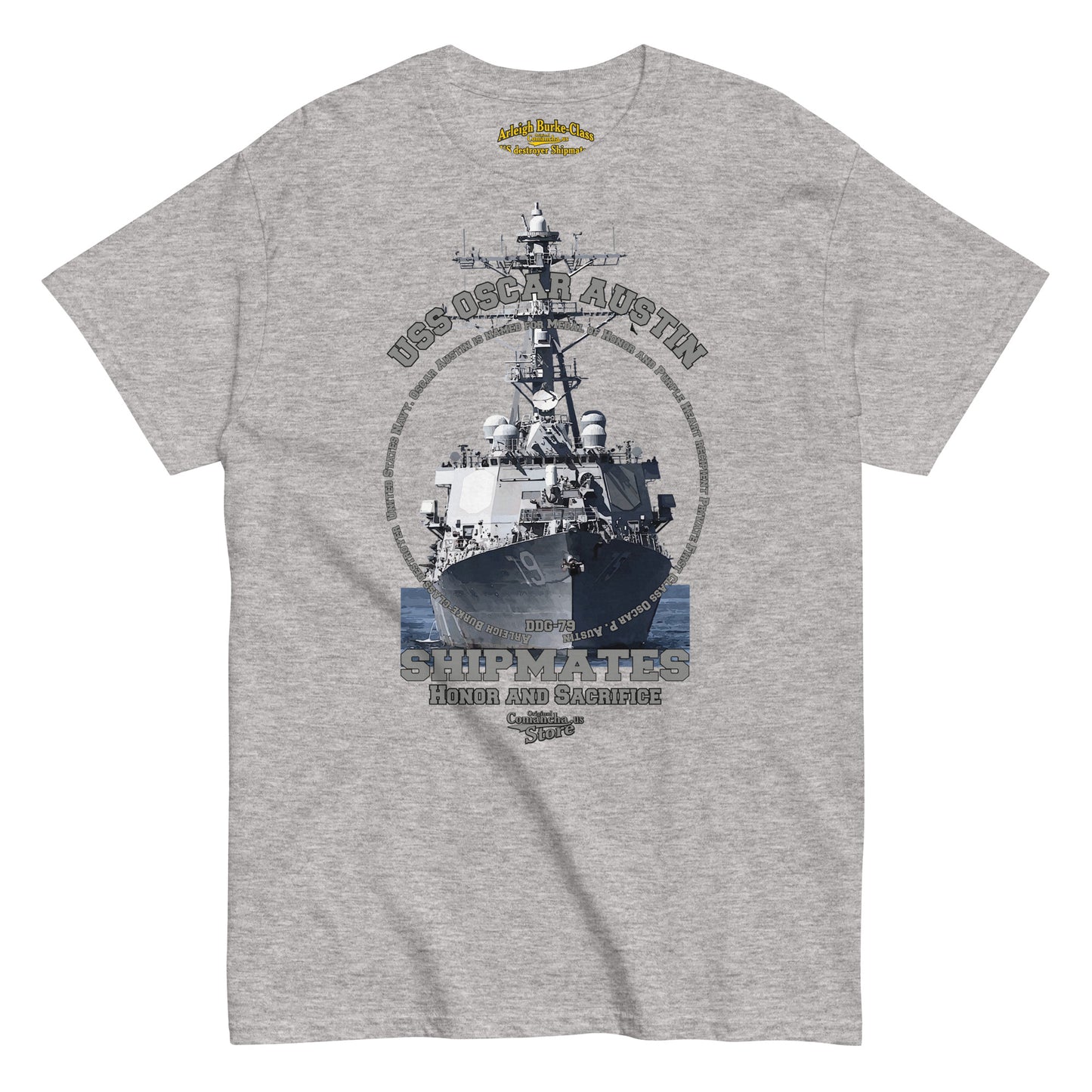 USS Oscar Austin DDG-79 Shipmates T-shirt,