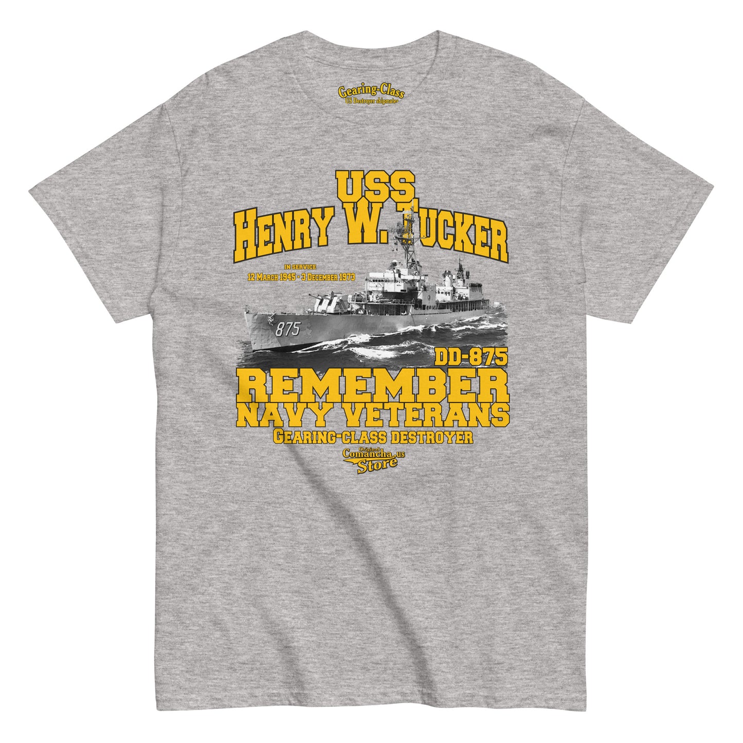 USS Henry W. Tucker DD-875 t-shirt,