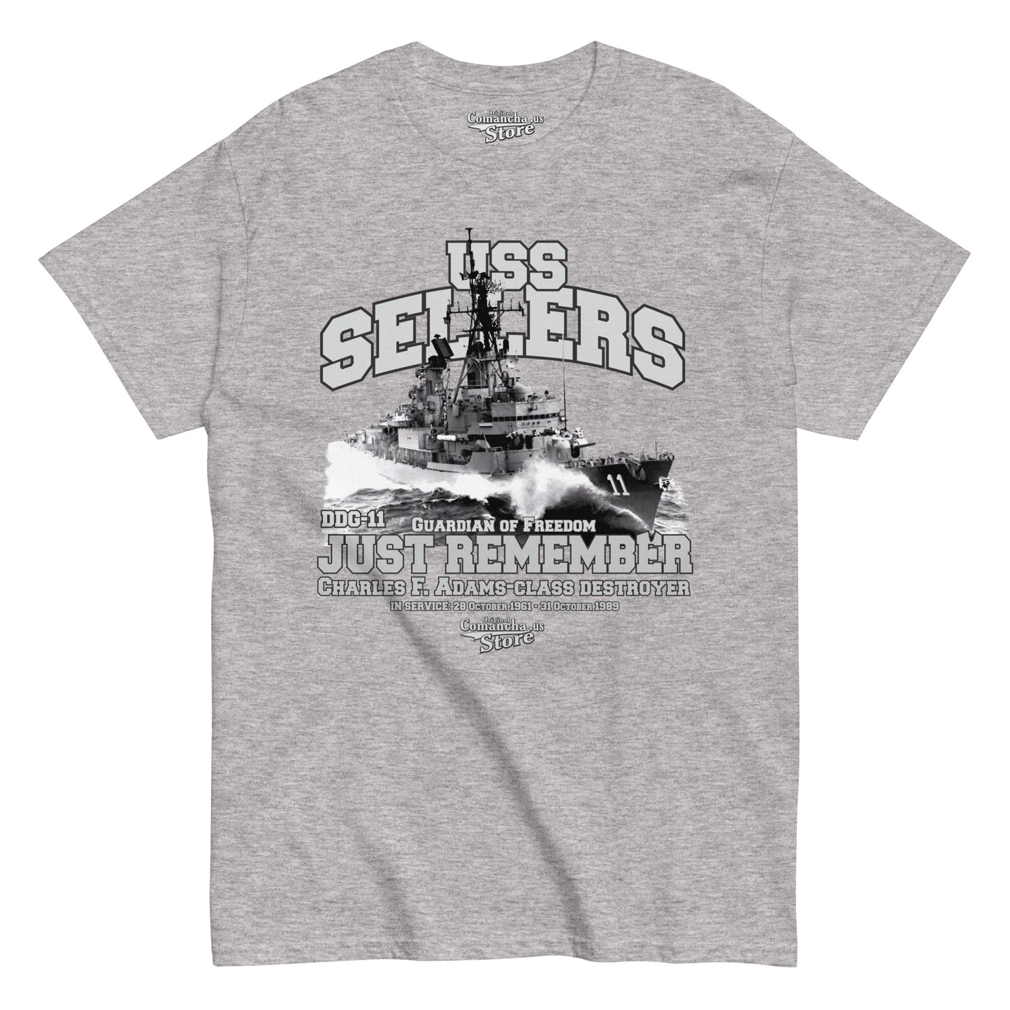 USS Sellers DDG-11 T-shirt