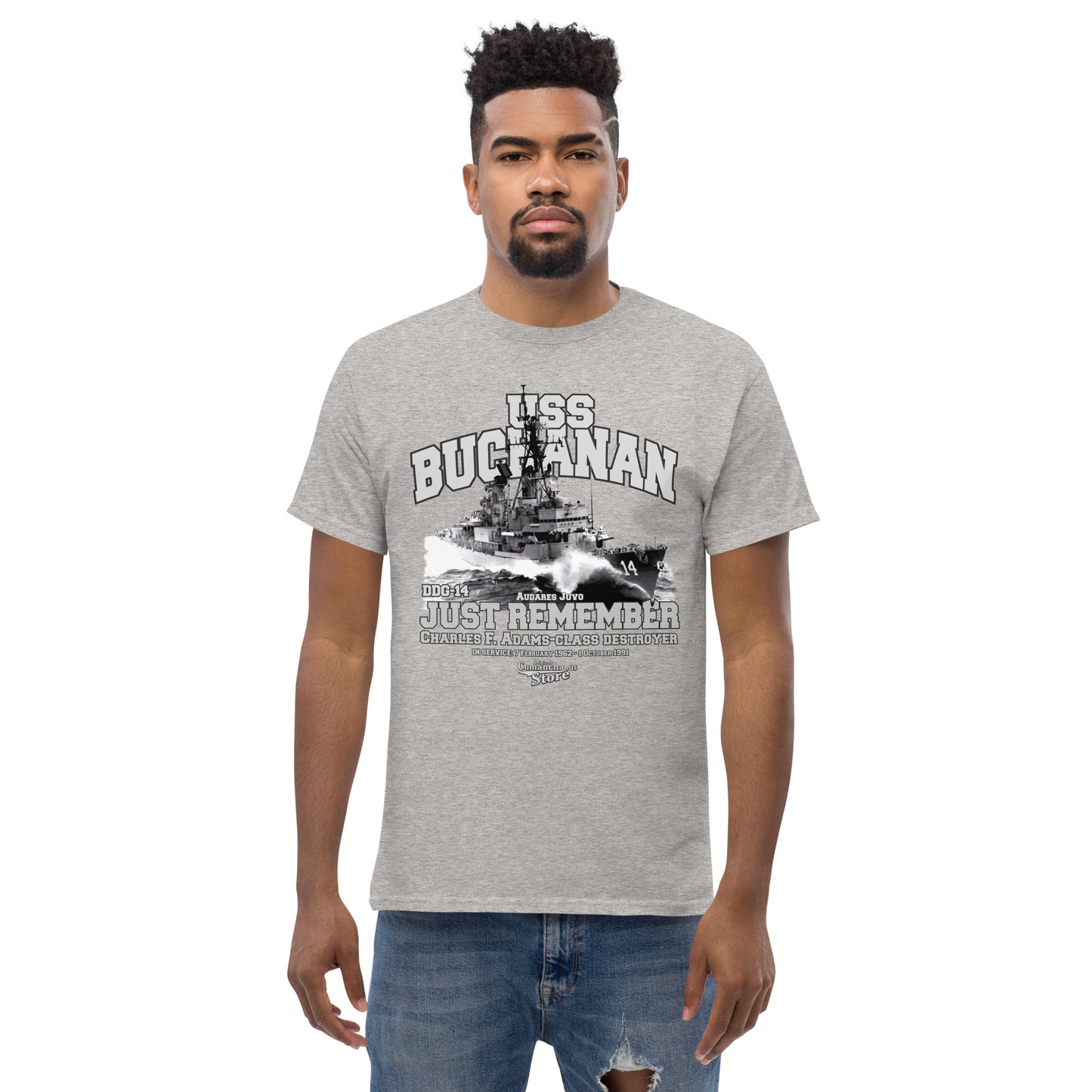 USS Buchanan DDG-14 t-shirt,