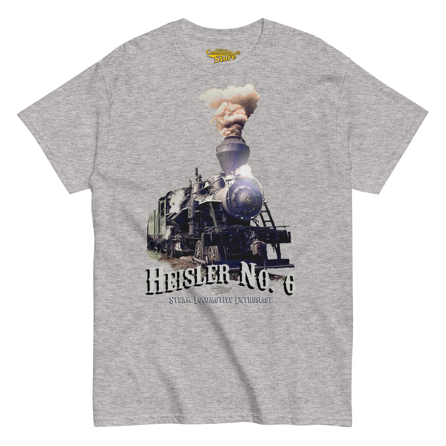 HEISLER N.o. 6 Steam Locomotive T-shirt