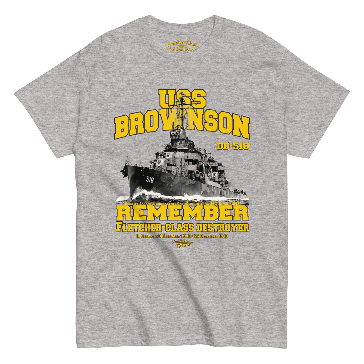 USS Brownson DD-518 T-shirt