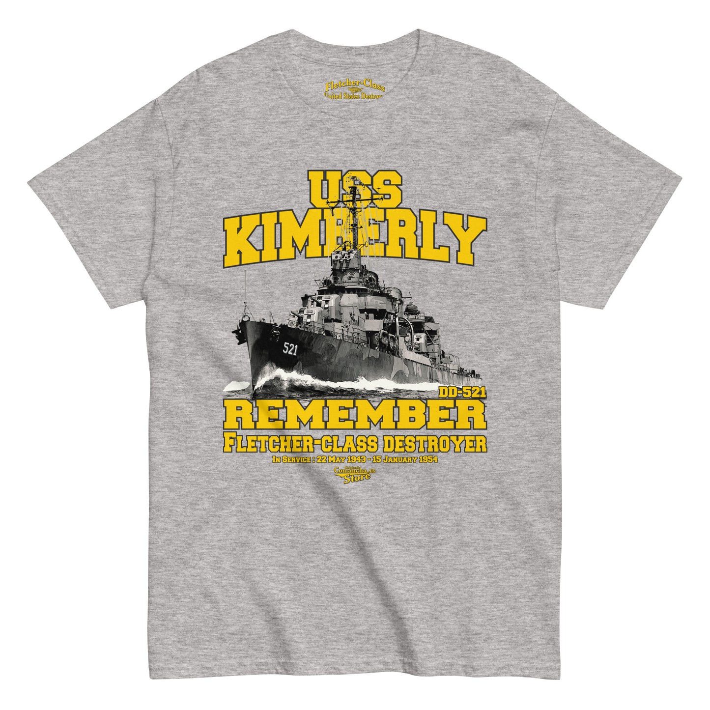 USS Kimberly DD-521 t-shirt