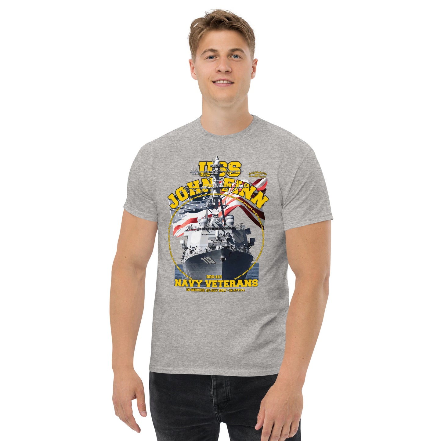 USS John Finn DDG-113 t-shirt