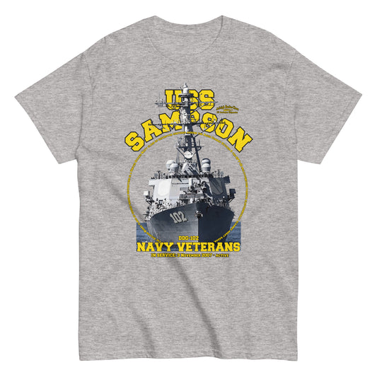 USS Sampson DDG-102 t-shirt