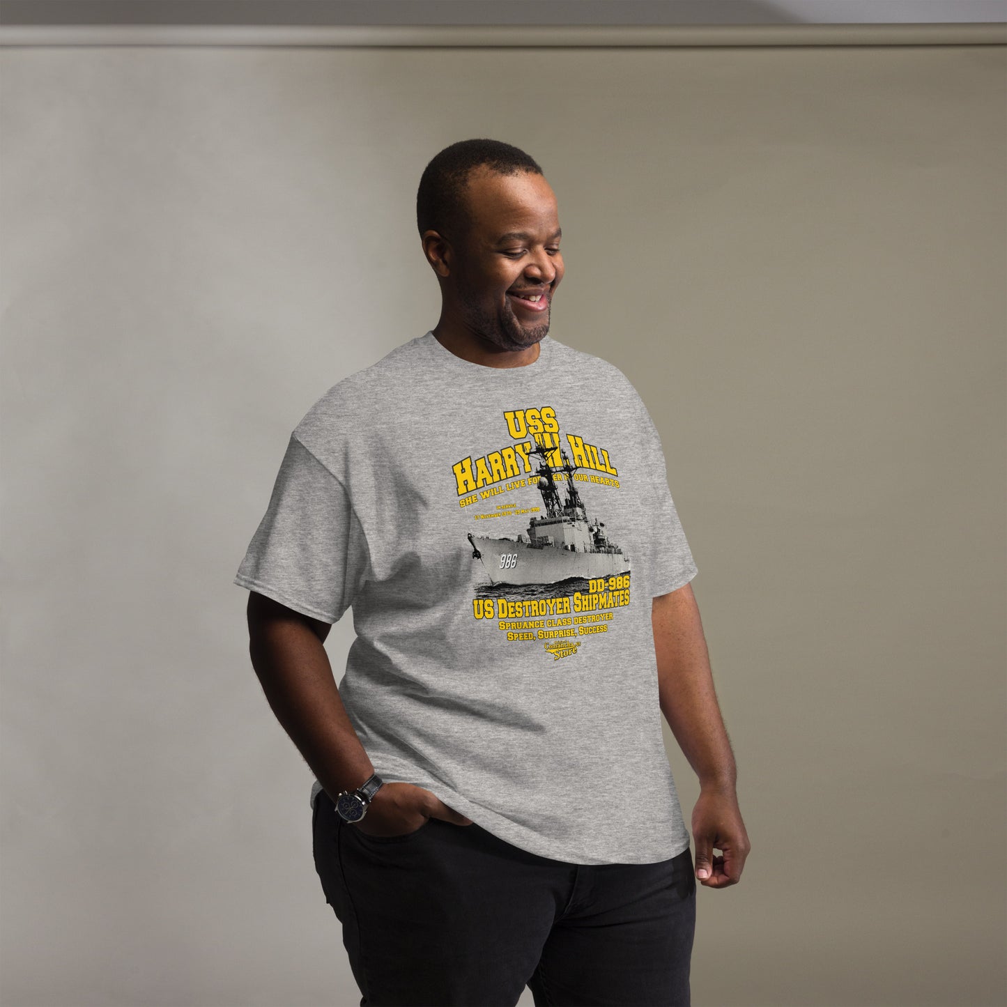 USS Harry W. Hill DD-986 t-shirt