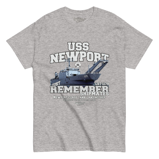 USS Newport LST-1179 Shipmates t-shirt