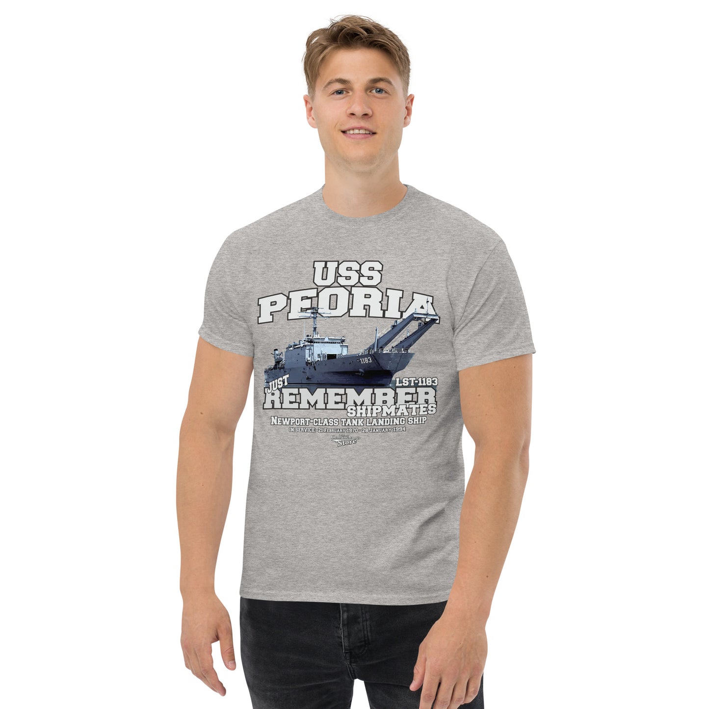 USS Peoria LST-1183 T-shirt