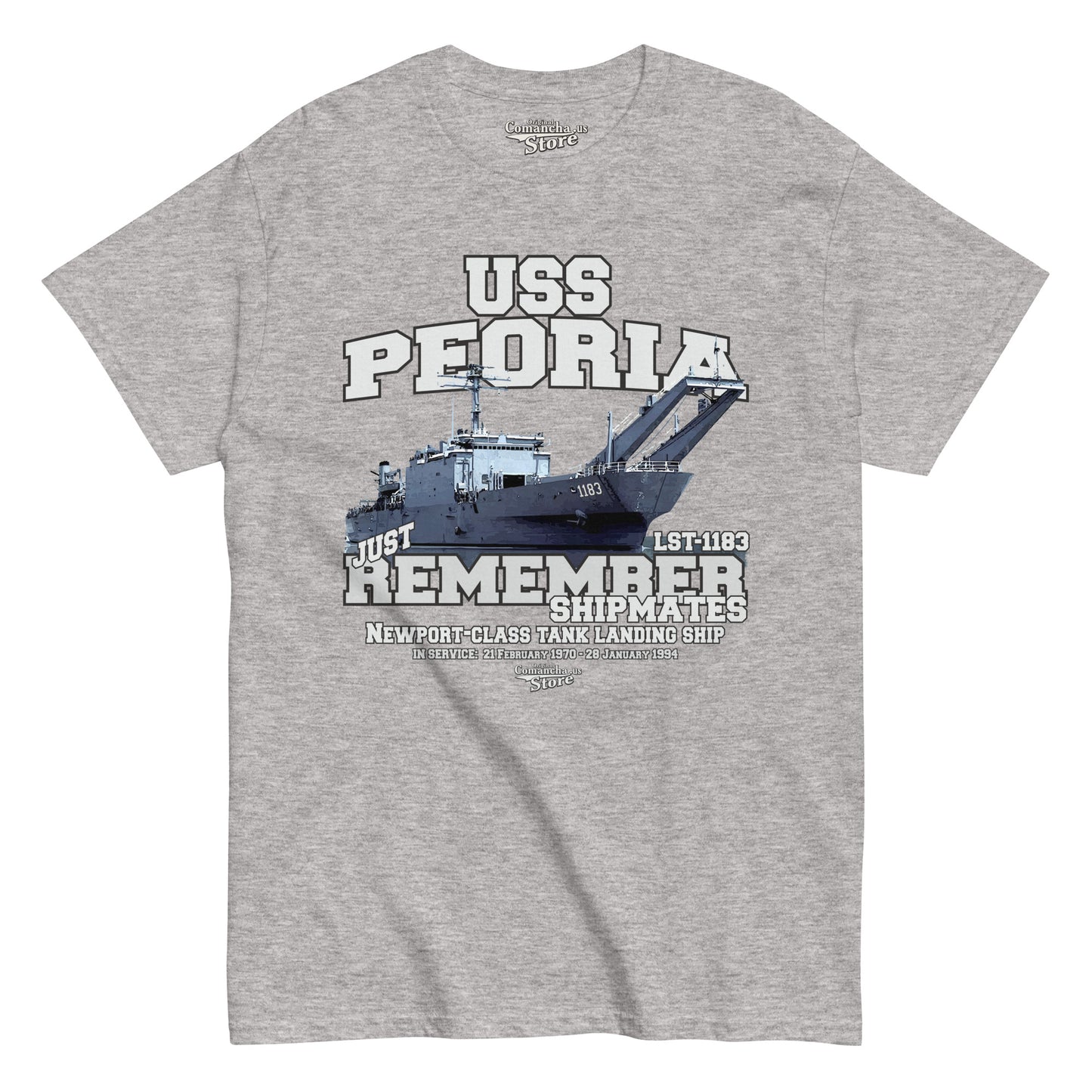 USS Peoria LST-1183 T-shirt