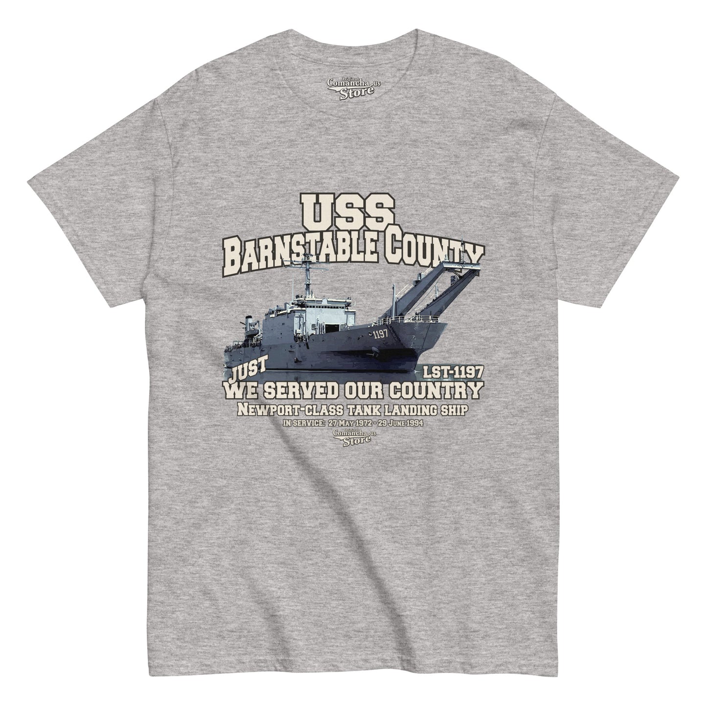 USS Barnstable County LST-1197 t-shirt