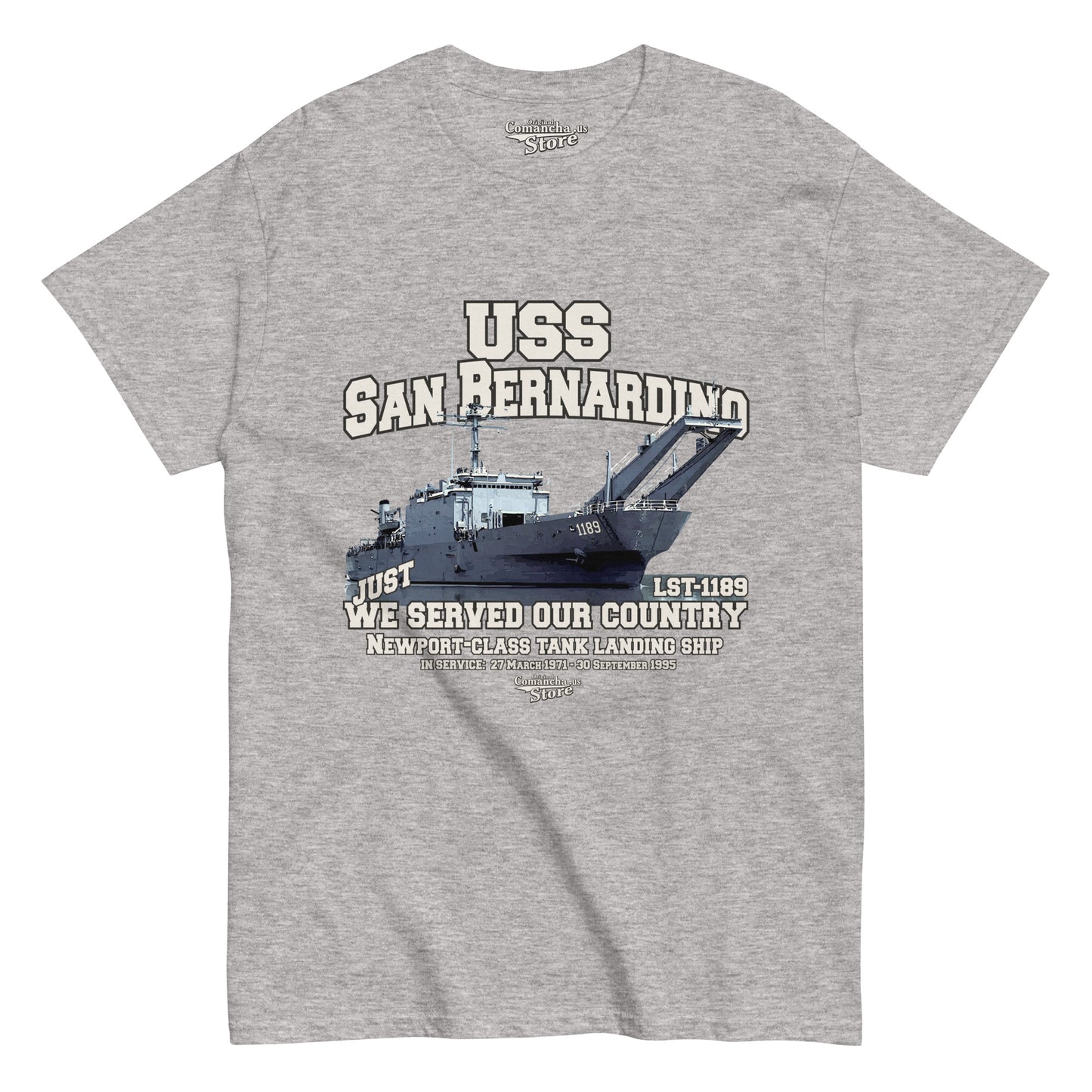 USS San Bernardino LST-1189 t-shirt