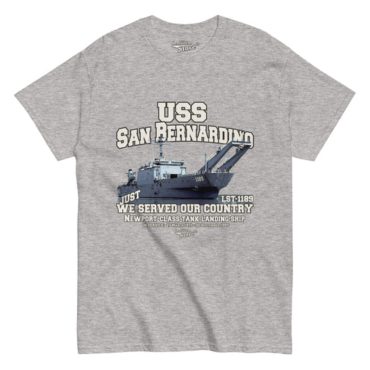 USS San Bernardino LST-1189 t-shirt