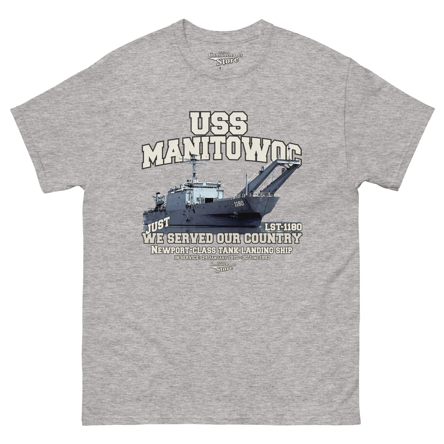 USS Manitowoc LST-1180 t-shirt