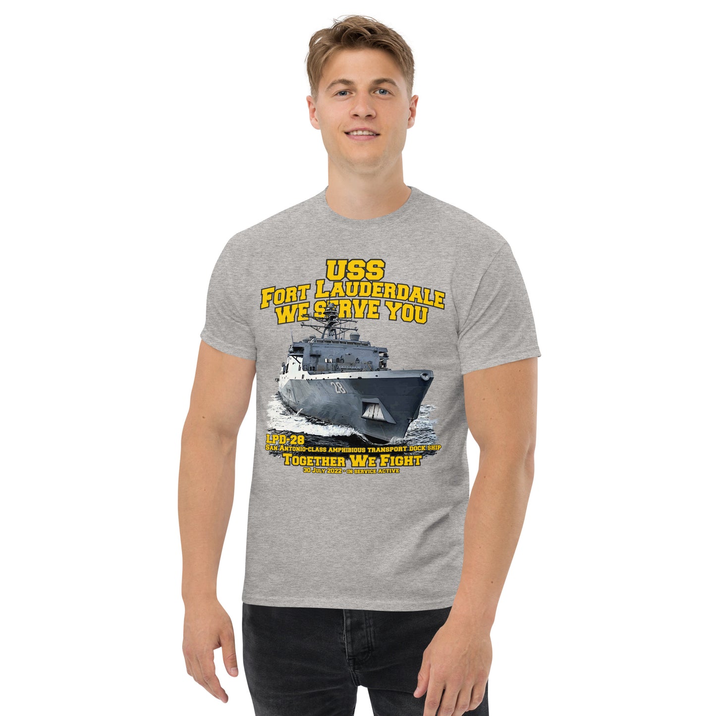 USS Fort Lauderdale LPD-28 t-shirt