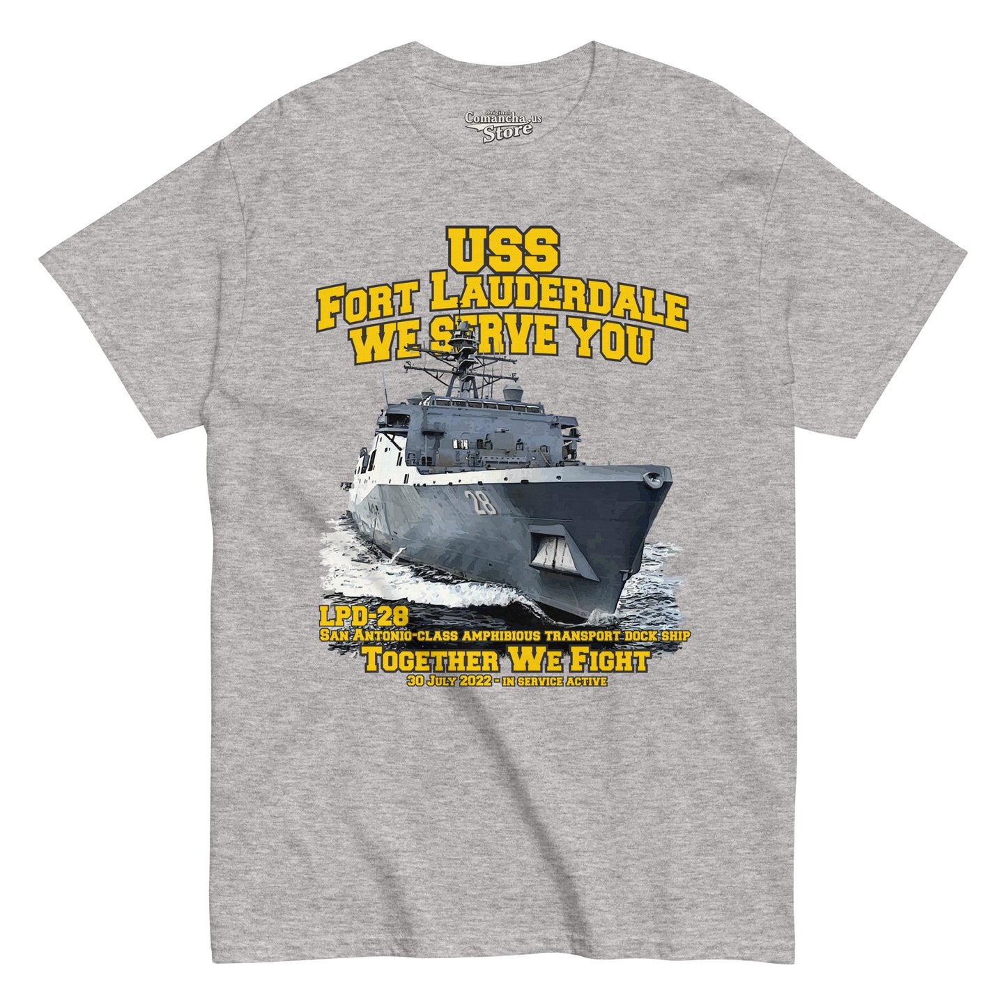 USS Fort Lauderdale LPD-28 t-shirt