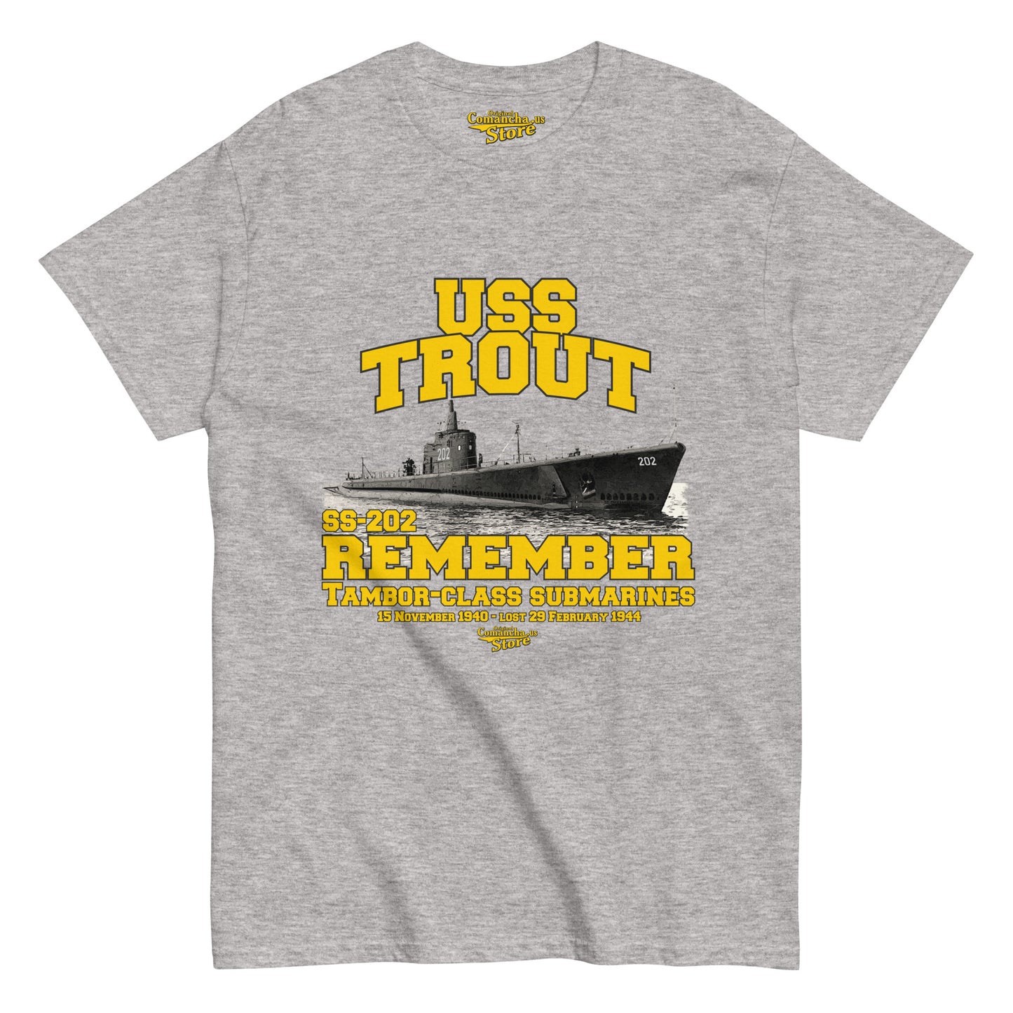 USS Trout SS-202 Submarine t-shirt