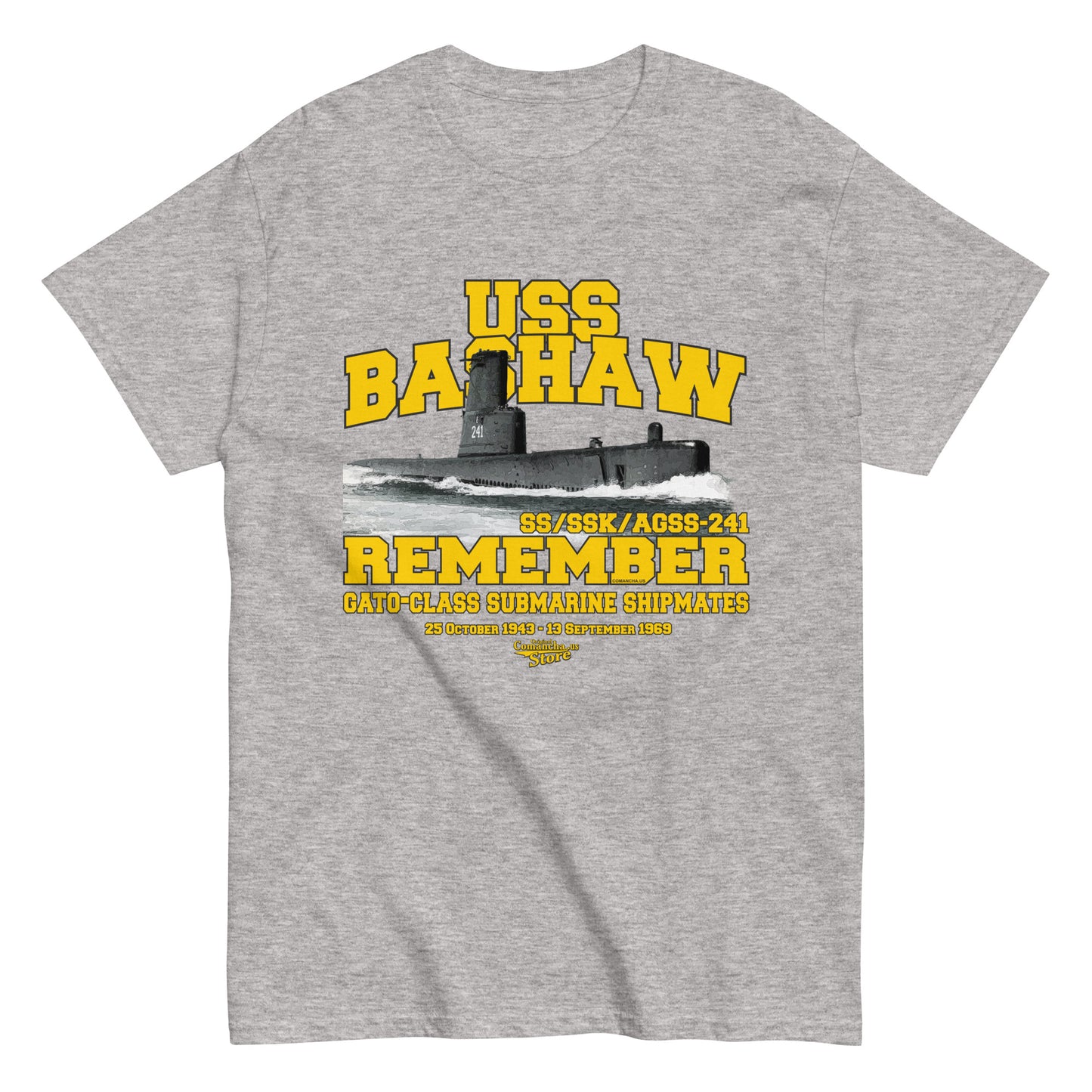 USS Bashaw SS-241 t-shirt