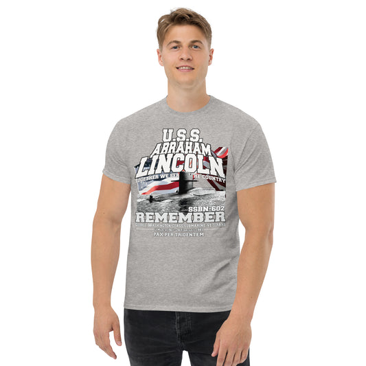 USS ABRAHAM LINCOLN SSBN-602 Shipmates T-shirt