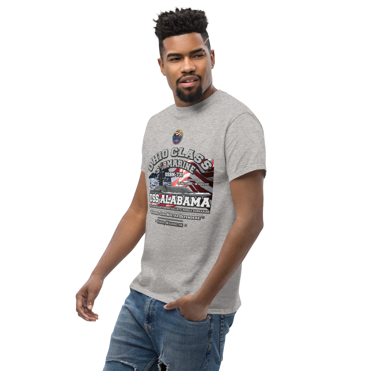 USS ALABAMA veterans t-shirt,USS ALABAMA SSBN-731 t-shirt, Submarine Veterans T-shirt, USS ALABAMA T-shirt, US Submarine t-shirt, Comancha Store,