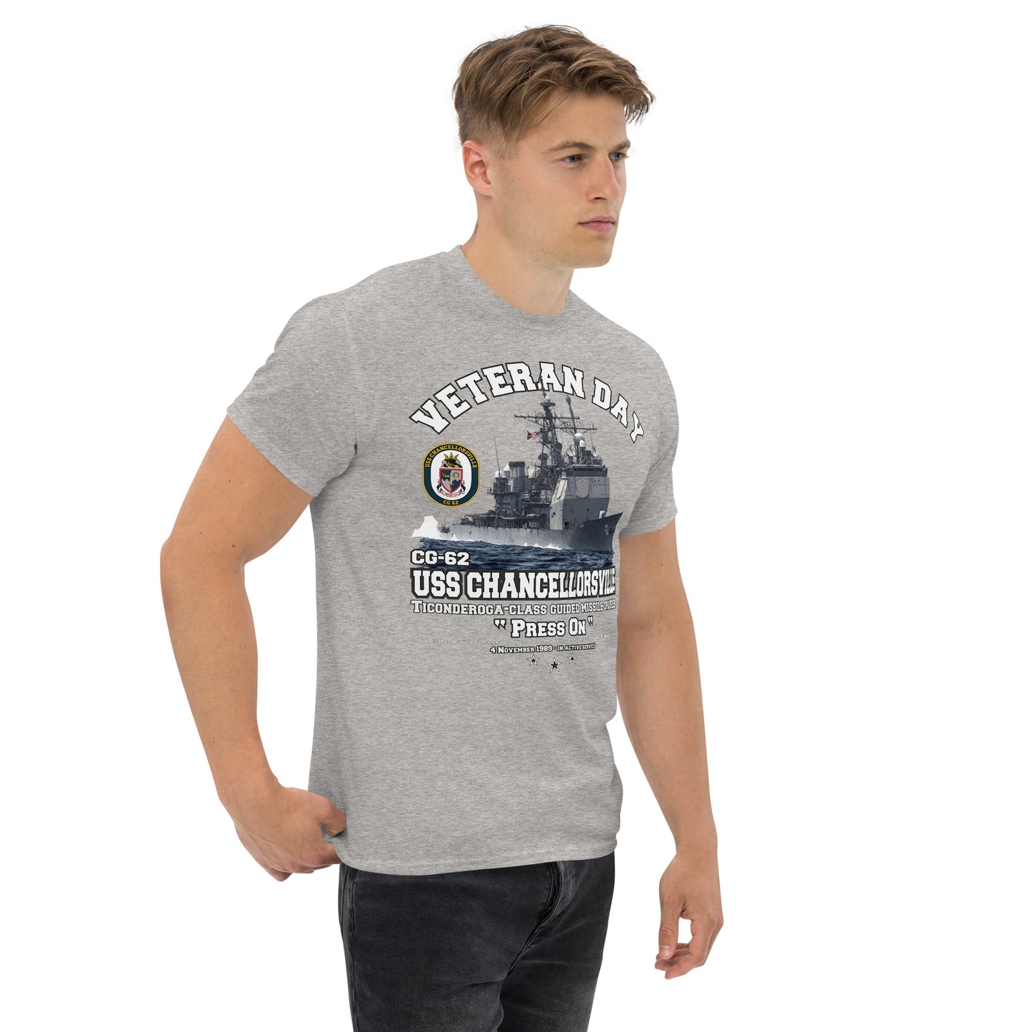 USS CHANCELLORSVILLE veterans t-shirt,USS CHANCELLORSVILLE CG-62 t-shirt, US Navy Veterans t-shirt, US navy T-shirt, Cruiser US Navy Veterans T-shirt, Comancha Navy Ships T-Shirt,
