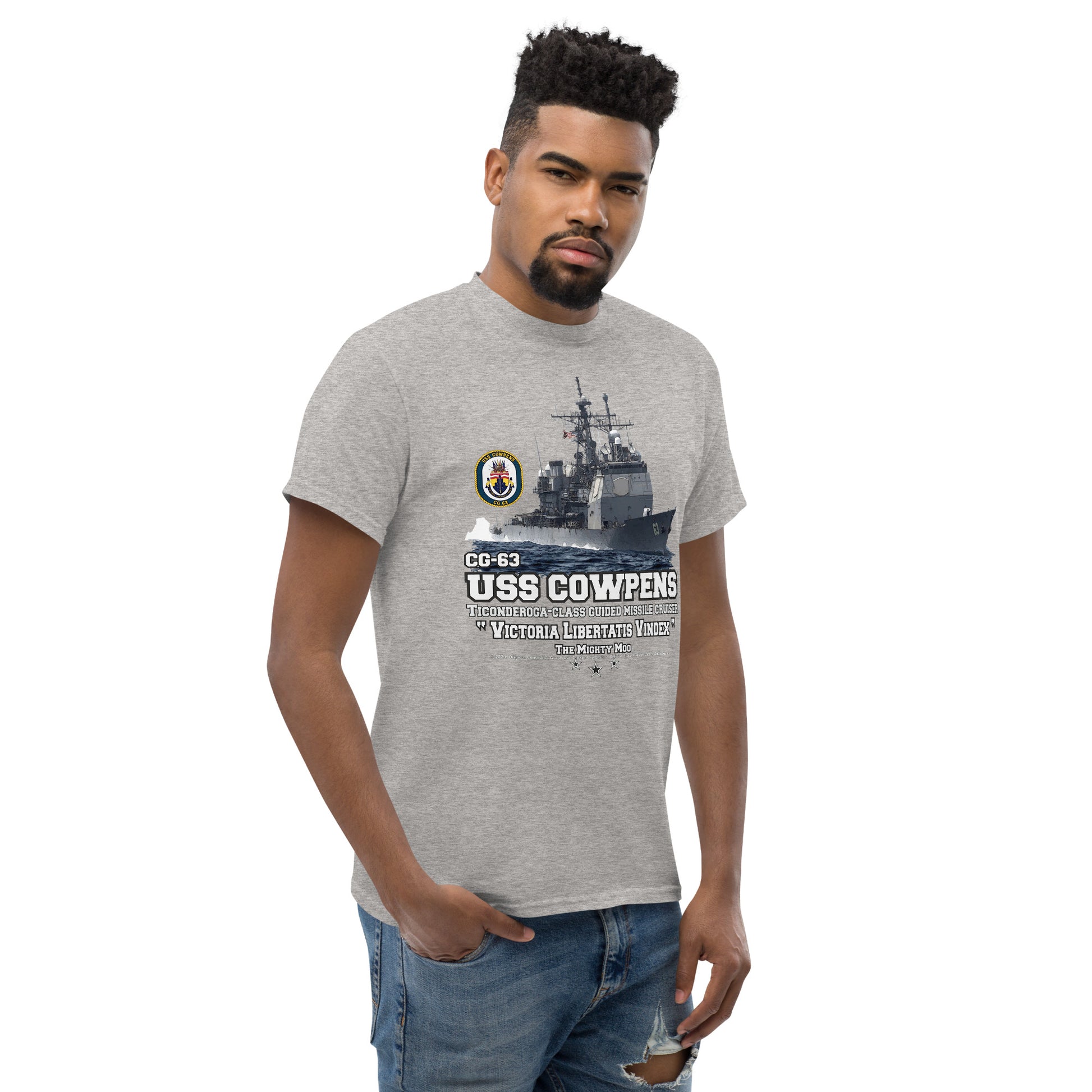 USS COWPENS tee,USS COWPENS CG-63 t-shirt, US Navy t-shirt, Navy veterans tees,Cruiser Navy Veterans T-shirt, Comancha Navy Tees Shop,